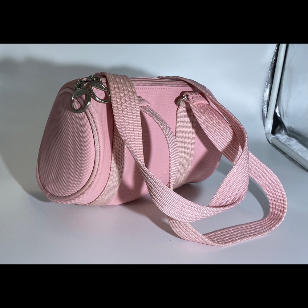 NEW Pink Lacoste Barrel Bag
